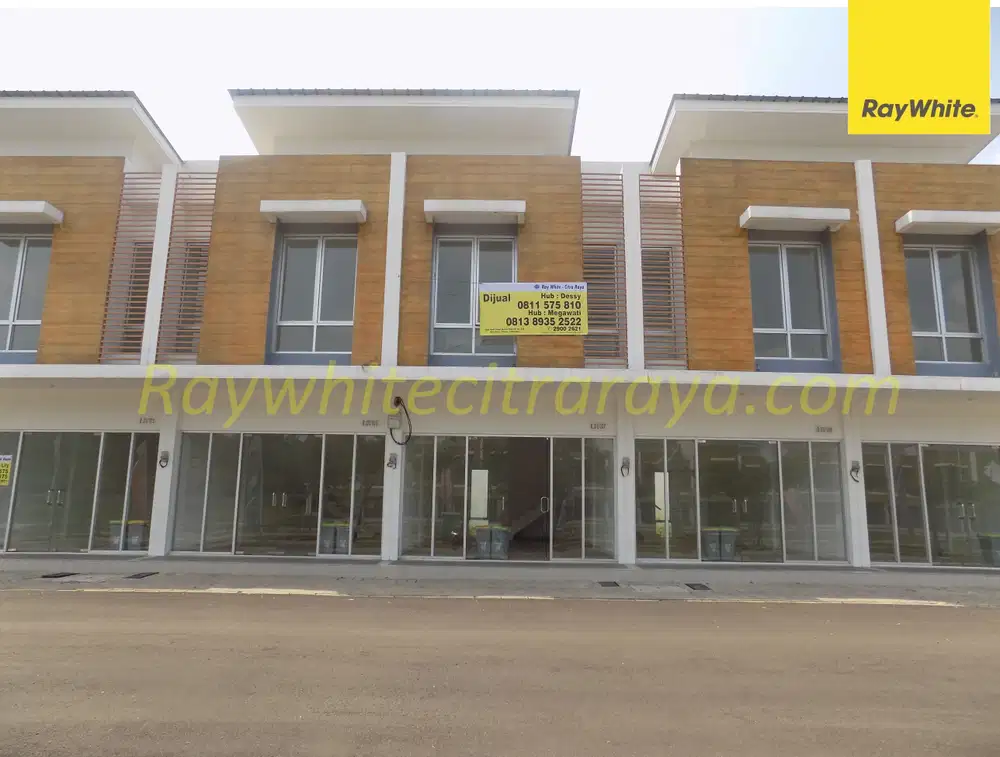 Dijual Ruko Murah 600 Jt sudah 2 Lantai Siap Pakai di Bizwalk Cikupa