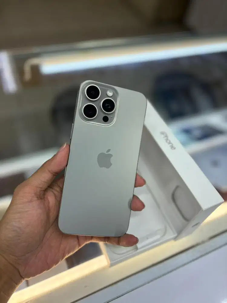 iPhone 15 pro max 256 ex iBox murah bisa dicicil tukar tambah