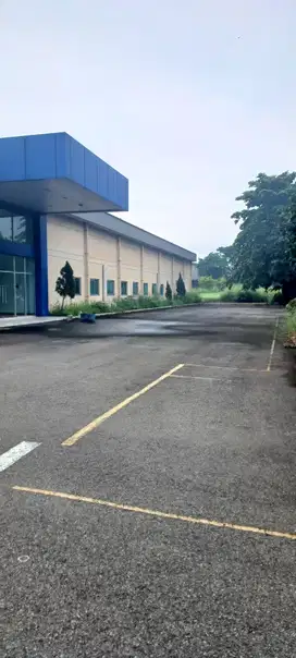 Gudang pabrik di kawasan industri surya cipta karawang luas 13.874 m2