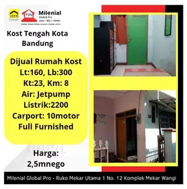 DIJUAL RUMAH KOST Jalan MALEER Bandung    &gt;&gt;R