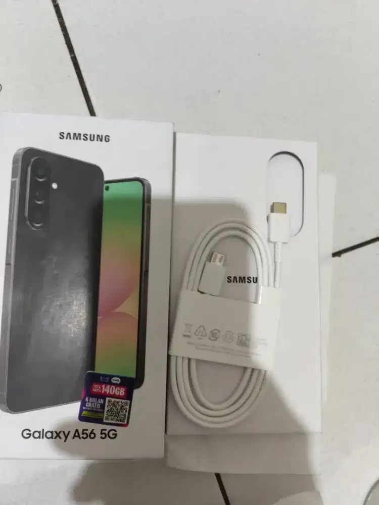 Samsung A56 5G 8/256gb secen like new garansi samsung nya msh panjang