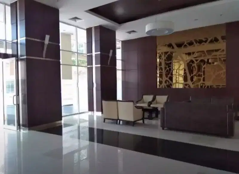 JUAL RUGI APARTEMEN CINERE BELLEVUE SUITE 2BR SEMI FURNISHED SHM