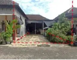 RUMAH DI KELURAHAN PANGGREH, JABON SIDOARJO