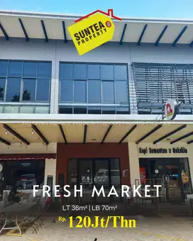 Disewakan Ruko di Fresh Market Emerald Bintaro Tangsel