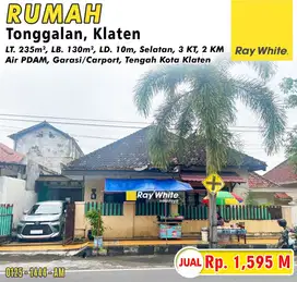 Dijual Rumah Tanah Luas Lokasi Tengah Kota Klaten 1 Menit Ke Stasiun