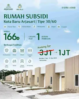 rumah murah subsidi kita baru arjasari banjaran