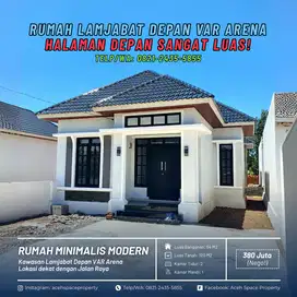 Dijual Rumah Murah di Lamjabat Dekat Jalan Raya - Halaman Depan Sangat Luas!