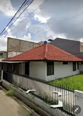 Di Jual Cepat Tanah Hook 215m² + Rumah Dalam Komplek Pondok Bambu