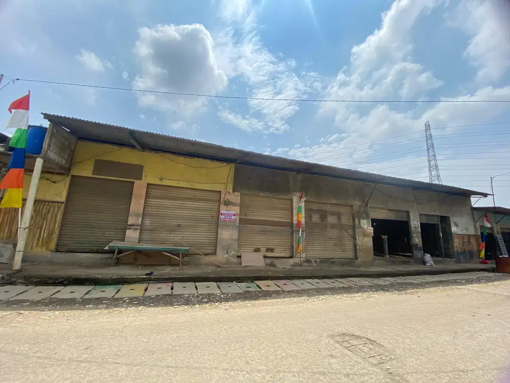 DISEWAKAN PERGUDANGAN MURAH DI TANAH MERAH BISA PERBULAN