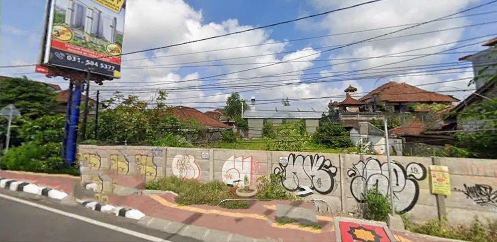 Tanah komersil strategis Raya Imam bonjol Denpasar Bali