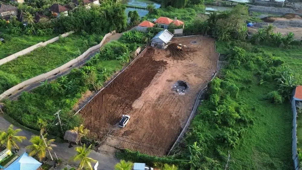 Tanah Zona Pariwisata jalan kaki ke pantai Keramas Gianyar Ketewel Bal