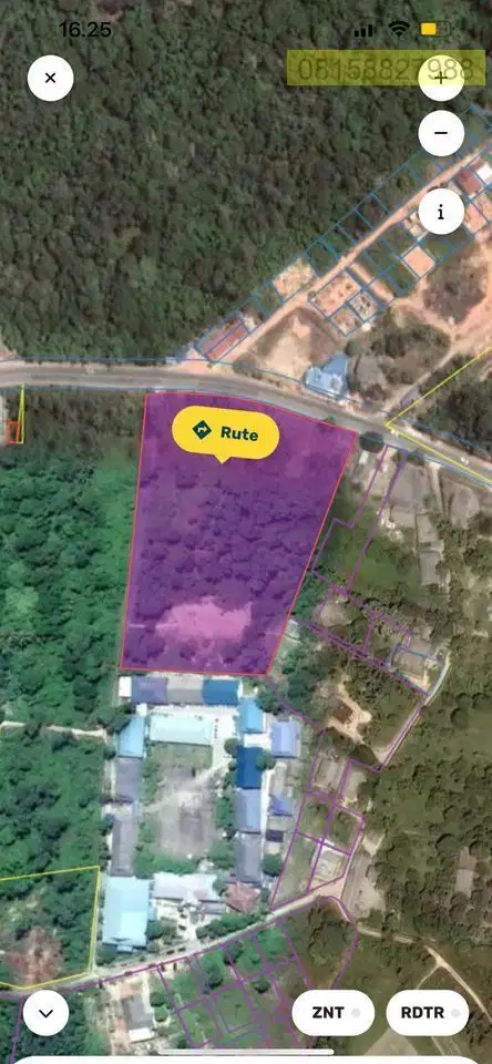 Dijual Murah Tanah SHM 11584 Meter, Pas di pinggir Jalan Raya KAWAL