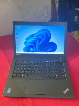 Lenovo Thinkpad T440 mulus i5 gen 4 ram 8 ssd 256 siap pakai
