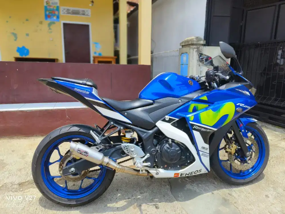 Yamaha R25 2016 akhir, km endah