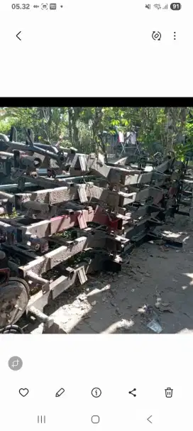 Jual body katana , sasis  katana dan lain2