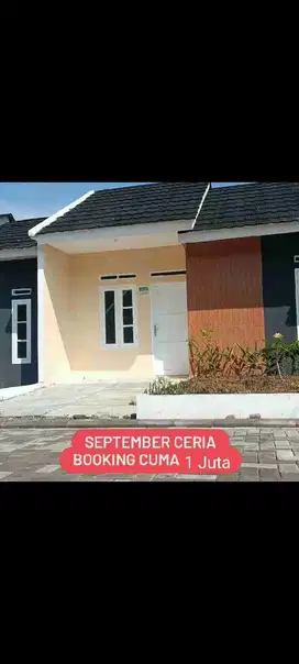 Rumah subsidi modern dekat exit tol dan stasiun parungkuda