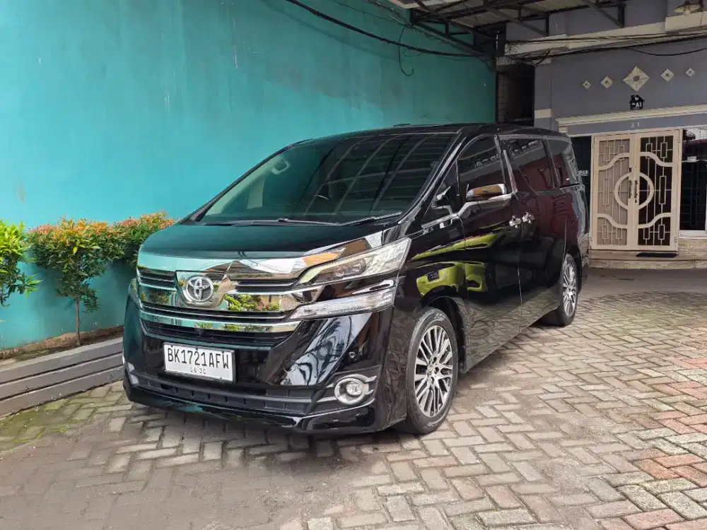 Toyota vellfire G 2016 nik 2015