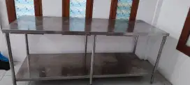 Meja stainless steel