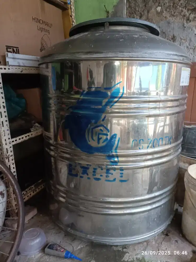 Toren air stainless steel 700 Liter