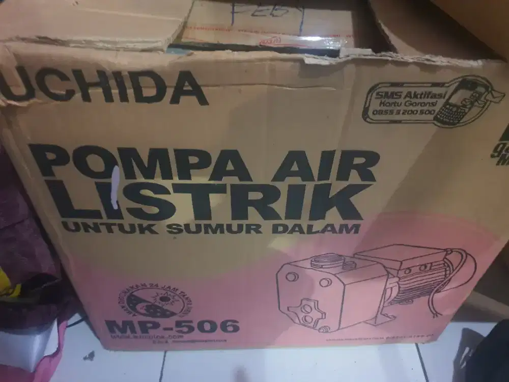 Mesin pompa air merk UCHIDA made in korea