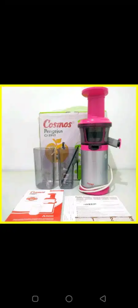 Slow juicer Cosmos