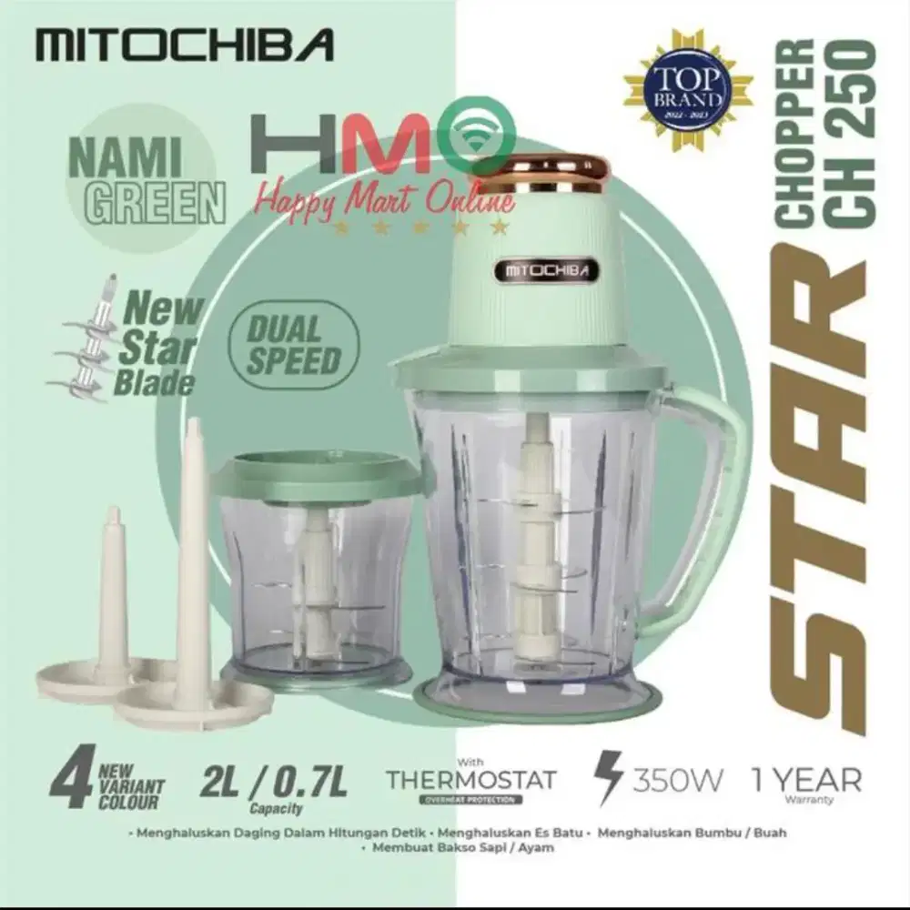 MITOCHIBA CH 250 BARU GRESS STOK TERBATAS WARNA HIJAU