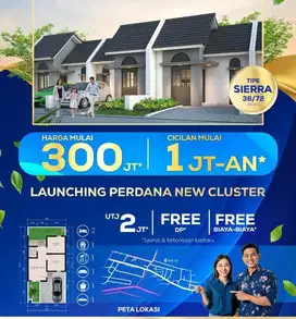 DIJUAL RUMAH BARU PRUMTAS 10 SIDOARJO