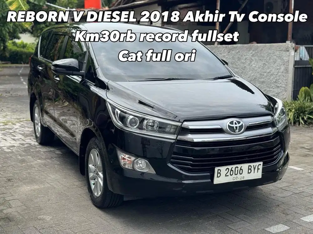 REBORN V DIESEL 2018 km30rb 2019 tv console INNOVA