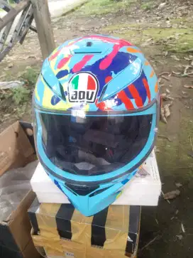 Helm Moto GP Valentino Rossi Misano 2014
