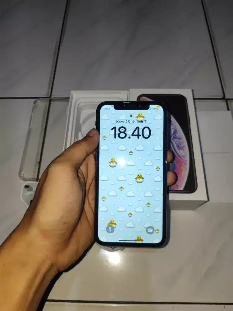 Iphone xs 64gb gold inter all operator fulset mulus normal no minus