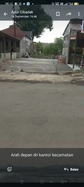 Dijual tanah strategis tengah kota