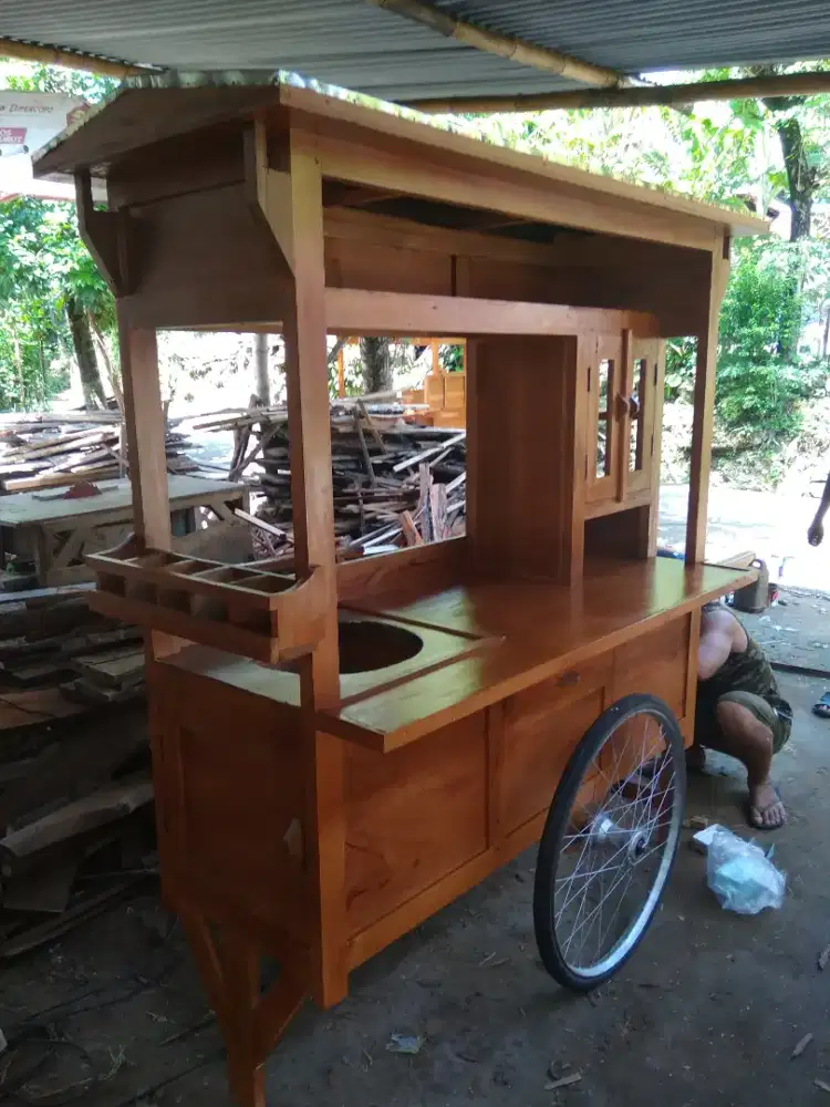Gerobak usaha murah