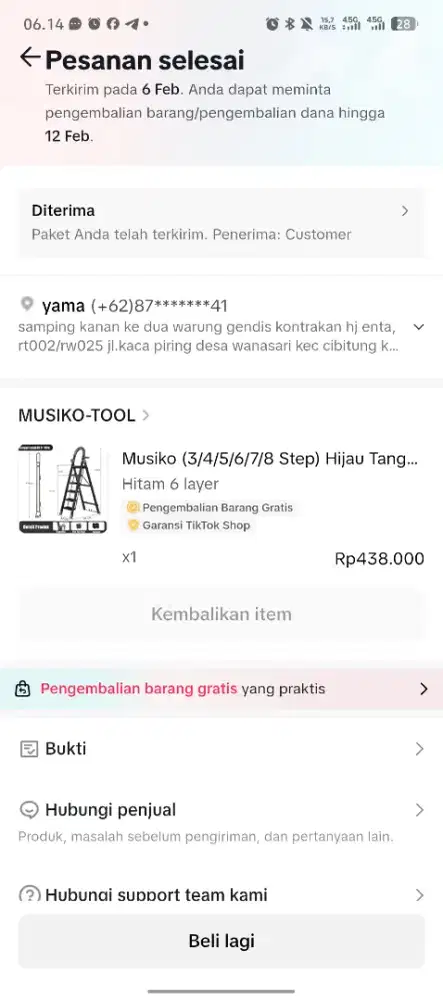 Jual cepat edisi pindahan