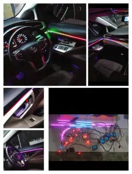 ambient light Innova Fortuner Pajero SM pasang ditempat anda berada
