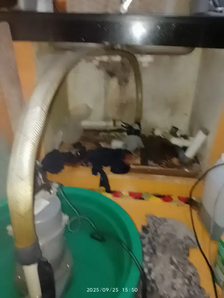 Pendorongan wastapel mampet