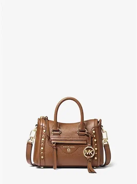 TAS MICHAEL KORS CARINE XS STUDDED - BROWN