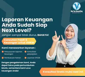 Jasa Konsultan Pajak & Keuangan|Konsultan Perizinan|Pendirian PT, CV