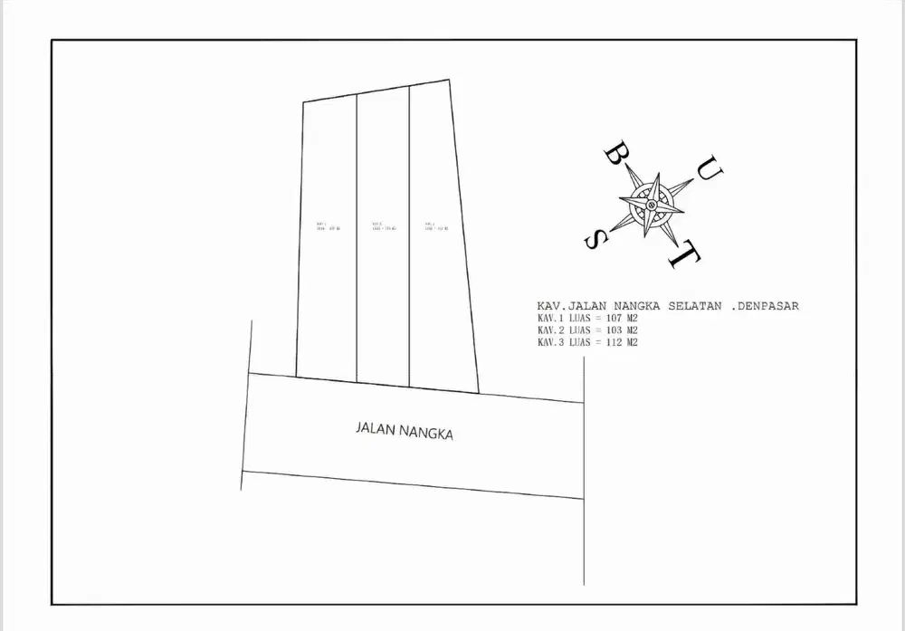 Dijual Tanah Kavling Pinggir Jalan Utama Nangka.