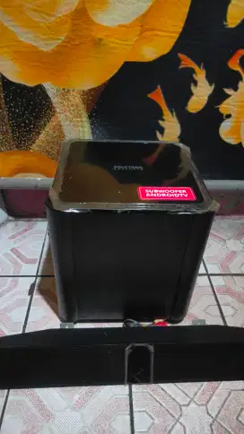 Salon + sabwoofer ex tv polytron 32 inci