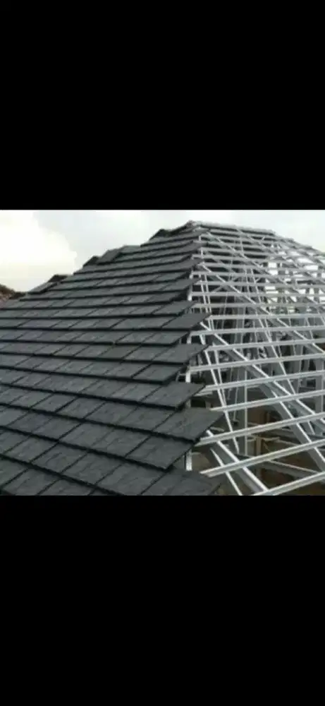 Baja ringan dan atap genteng beton flat mutiara