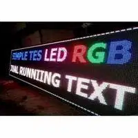 JASA PEMBUATAN RUNNIG TEXT SEMUA UKURAN