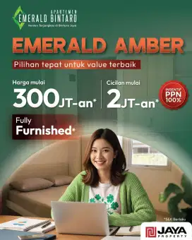 Dijual Apartemen Emerald Bintaro, Get Special Promo & Best Price!