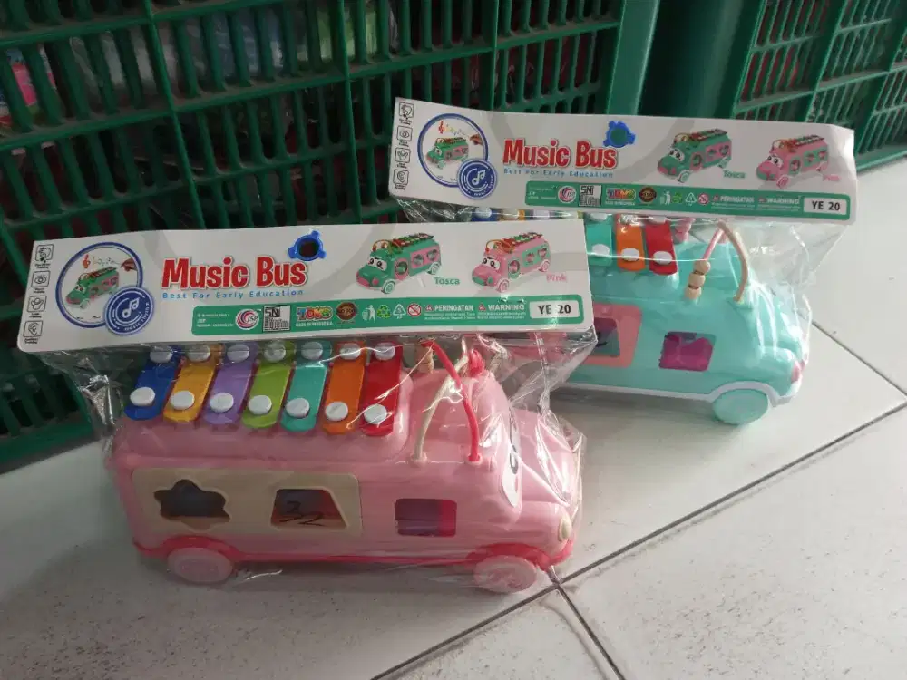 Mainan anak bis Xylophone puzzle