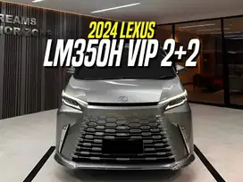 Lexus LM350h Hybrid VIP 2+2 2024 NIK 2023 Sonic Titanium Black Abu