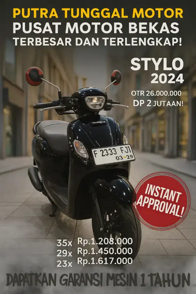 Model minimalis tapi keren nya tetep maksimal bareng stylo hitam gahar