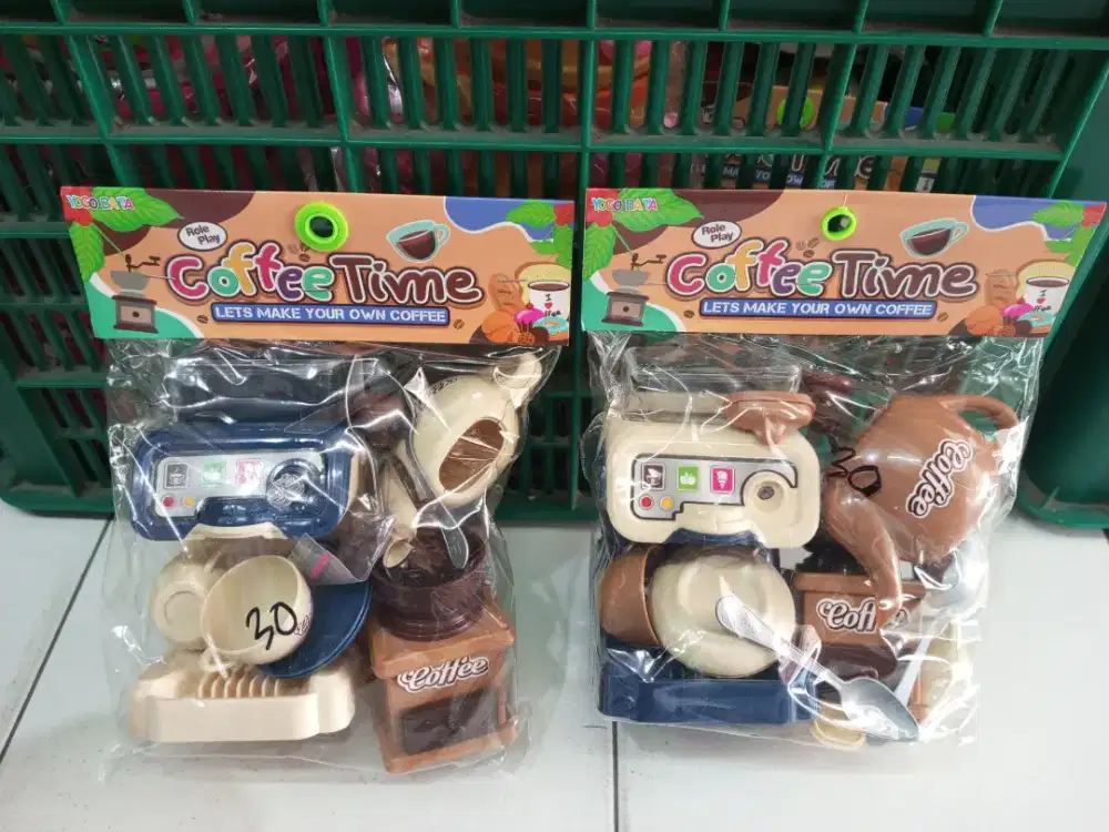 Mainan anak coffee time set