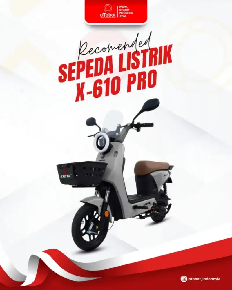 SEPEDA LISTRIK X610 PRO