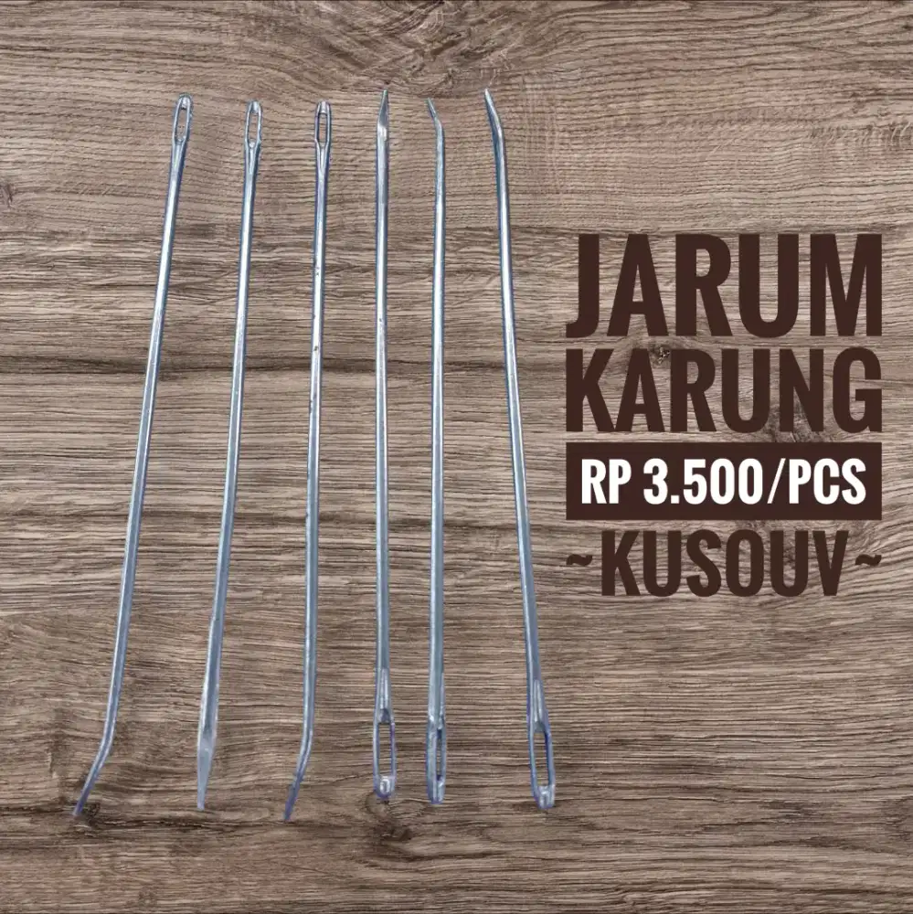 Jarum Jahit Karung/Jarum Goni/Jarum Sak