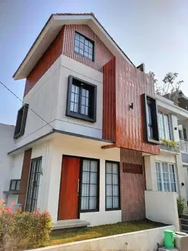 Rumah Murah Lembang 2 Lantai 3 Kamar Tidur Pinggir Jalan Dekat Wisata Park n Zoo Lembang