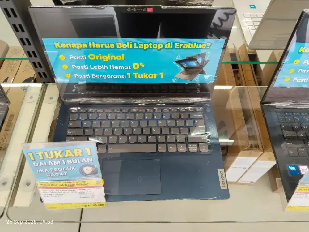 Lenovo 83EQ0078ID 14 i512450H. Cicilan tanpa DP, syarat cukup KTP